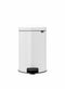 Brabantia NewIcon Prullenbak - 20 liter - Pedaal - Wit