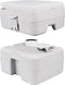 SeaFlo Portable toilet - chemisch toilet 20 liter - lichtgewicht en compact - lichtgrijs