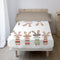 Happy Friday Sheet set 2 pieces Rabbit family 180x270 cm (Single) Multicolor