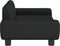 vidaXL Kinderbank 70x45x33 cm fluweel zwart