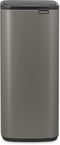 Brabantia Bo Touch Bin - Prullenbak - 30 liter - Platinum
