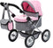Bayer Design - Poppenwagen Trendy - Verstelbare duwstang - Grijs Roze