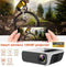 Belesy® Beamer Projector Z3 Compact - Support 4K - Contrast 10.000:1 - 4.500 Lumen - Projectie 50 tot 200 inch - Beamers - Wifi & Android - Cadeau - WK 2022 - Moederdag