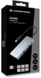 Conceptronic DONN22G - USB 3.2 Gen 2 Type-C Hub - 2500 Mbit/s Ethernet LAN - Grijs
