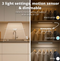 FlinQ MagniGlow - Oplaadbare Sensor Lichtbalk - Draadloos - 25 cm - Wit/Zilver (2 stuks)