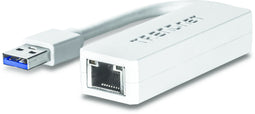 Trendnet TU3-ETG - USB 3.2 naar RJ45 - Wit