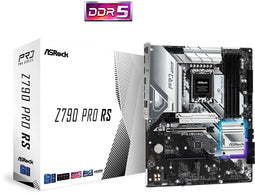 ASRock Z790 Pro RS - Moederbord ATX - Intel Z790 - 4x DDR5 - 128 GB maximum geheugen - 2.5 Gb Ethernet