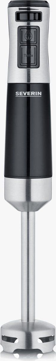 Severin SM 3771 - Staafmixer 600 W RVS (geborsteld), Zwart