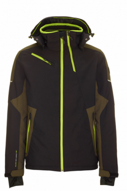 Killtec Stepfen - Ski Jas Heren - Waterkolom 8000 mm - Zwart/Groen