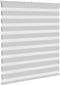 vidaXL - Zebra - rolgordijn - 120x100 - cm - stofbreedte - 115,9 - cm - lichtgrijs