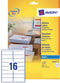 Etiket avery j8162-10 99.1x33.9mm wit 160stuks