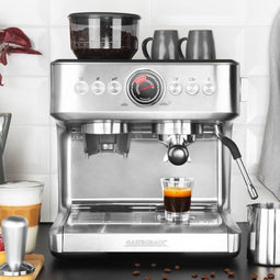 Gastroback Design Advanced Duo - Halfautomatische Espressomachine - 15 bar 2,8 l roestvrijstaal