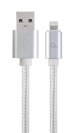 Gembird CCB-MUSB2B-AMLM-6-S - USB 2.0 Micro USB kabel - 1,8 m - Zilver