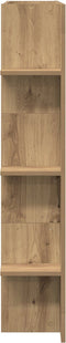 vidaXL - TV-kast - aan - de - muur - Artisan - Eiken - 152x22x113 - cm
