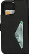 Mobiparts Classic Wallet Case - Flip Cover - Ruimte voor pasjes - Zwart (iPhone 13 Pro Max)