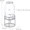 Drankdispenser - 6 liter - kraantje - standaard - glas