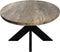 HSM Collection Tafelblad ovaal - 220x110 cm - new vintage - teak