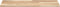vidaXL - Wastafelblad - 100x40x2 - cm - onbehandeld - massief - acaciahout