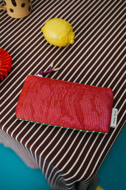 Sticky Lemon Pencil Case/Pennenzak Better Together - Mesh Red