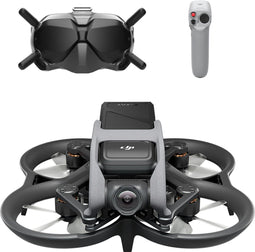 DJI Avata Fly Smart Combo - FPV Goggles V2 + Motion Controller - 4K/60 fps video - Grijs Zwart