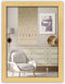 ZEP - Houten Fotolijst 3-Luik Mondello Wit voor foto's 1x13x13 en 2x13x18 (47,5x22,5 cm) - DB457