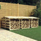 vidaXL - Pergola - met - dak - 100x90x200 - cm - geïmpregneerd - grenenhout