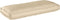 vidaXL - Ligbedkussen - voor - Zitting/Rugleuning - Beige - 120x50x12 - cm - Oxford - Stof