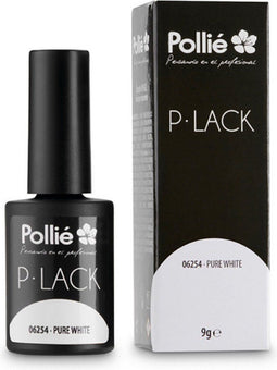 Semi-permanent Nagellak P-Lack Eurostil PURE WHITE Pure White (9 gr)