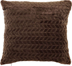 Kussen DKD Home Decor Bruin Polyester Aluminium (45 x 10 x 45 cm)