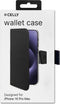 Celly Wally Bookcase Hoesje - Apple iPhone 16 Pro Max - Kunstleer - Pasjeshouder - Zwart