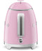 Smeg KLF05PKEU - Mini waterkoker - 0,8L 1400W - Roze