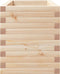 vidaXL - Plantenbak - 90x40x49,5 - cm - massief - grenenhout