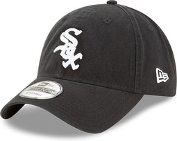 New Era - Dad Cap - Chicago White Sox MLB Core Classic Black 9TWENTY Adjustable Cap