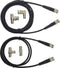 Testec TT-SET 1200 BNC-meetsnoerenset 1.00 m Zwart