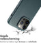 Accezz MagSafe Leather Backcover - Soft case - Krasbestendig - Donkergroen (iPhone 14 Pro Max)