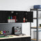 vidaXL - Garagewandkasten - 2 - st - spaanplaat - zwart