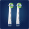 Oral-B FlossAction - Opzetborstels met CleanMaximiser-technologie - Diepe interdentale reiniging - Wit (2 stuks)