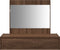 vidaXL - Wandkaptafel - Bruin - Eik - 83x40x70 - cm