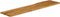 vidaXL - Tafelblad - met - natuurlijke - rand - 180x40x2,5 - cm - massief - mangohout