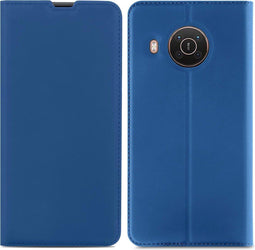 iMoshion Hoesje Geschikt voor Nokia X20 / X10 Hoesje Met Pasjeshouder - iMoshion Slim Folio Bookcase - Blauw