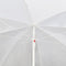 vidaXL - Tuinbed - met - parasol - poly - rattan - bruin