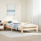 vidaXL - Bedframe - zonder - matras - massief - grenenhout - 90x190 - cm