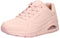 Skechers Uno-Frosty Kicks - Lage sneakers - Pasmodel - Lichtroze (maat 39)