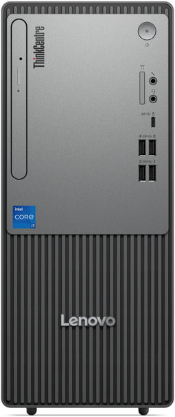 Lenovo ThinkCentre neo 50t Gen 5 - Tower - Intel Core i3-14100 8GB RAM 512GB SSD Qwerty EU toetsenbord