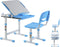 Kinderbureau met bureaustoel ergonomisch in hoogte verstelbaar - tekentafel - schooltafel
