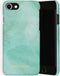 Selencia Hoesje Geschikt voor iPhone SE (2022) / SE (2020) / 8 / 7 / 6s / 6 Hoesje - Selencia Maya Fashion Backcover - groen