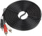 Lanberg CA-MJRC-10CC-0050-BK - Kabel 3.5mm naar RCA - 500cm - Zwart