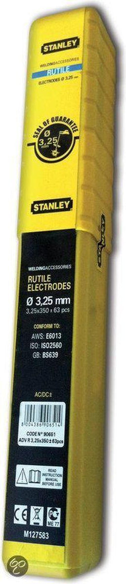 Stanley Rutiel Elektroden - 2 x 300mm - 190 stuks (190 stuks)