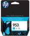 HP 953 - Inktcartridge - 9ml - Cyaan - 700 pagina's