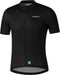Shimano Fietsshirt Korte Mouwen Element Heren Zwart-M